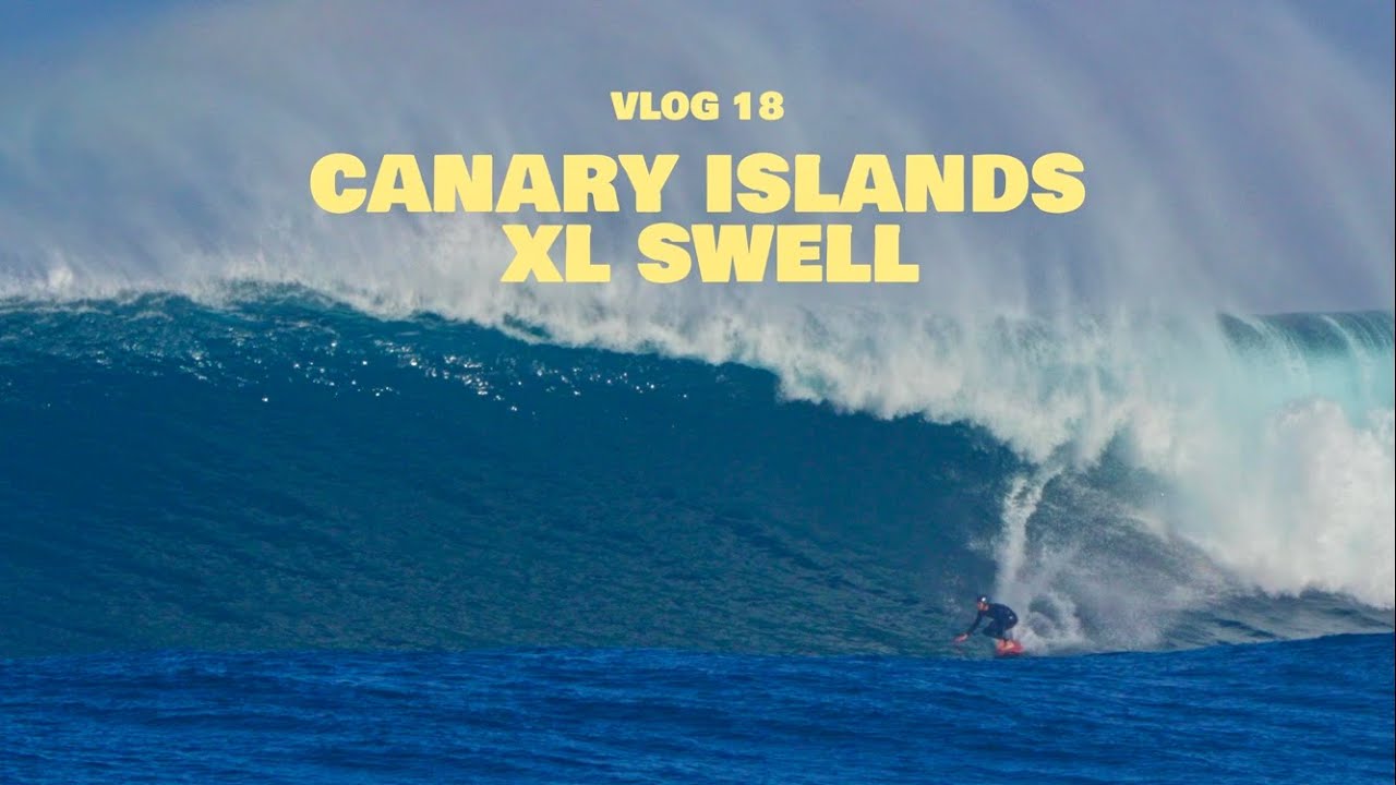 ВИДЕОБЛОГ 18 // Канарские острова, сильные волны