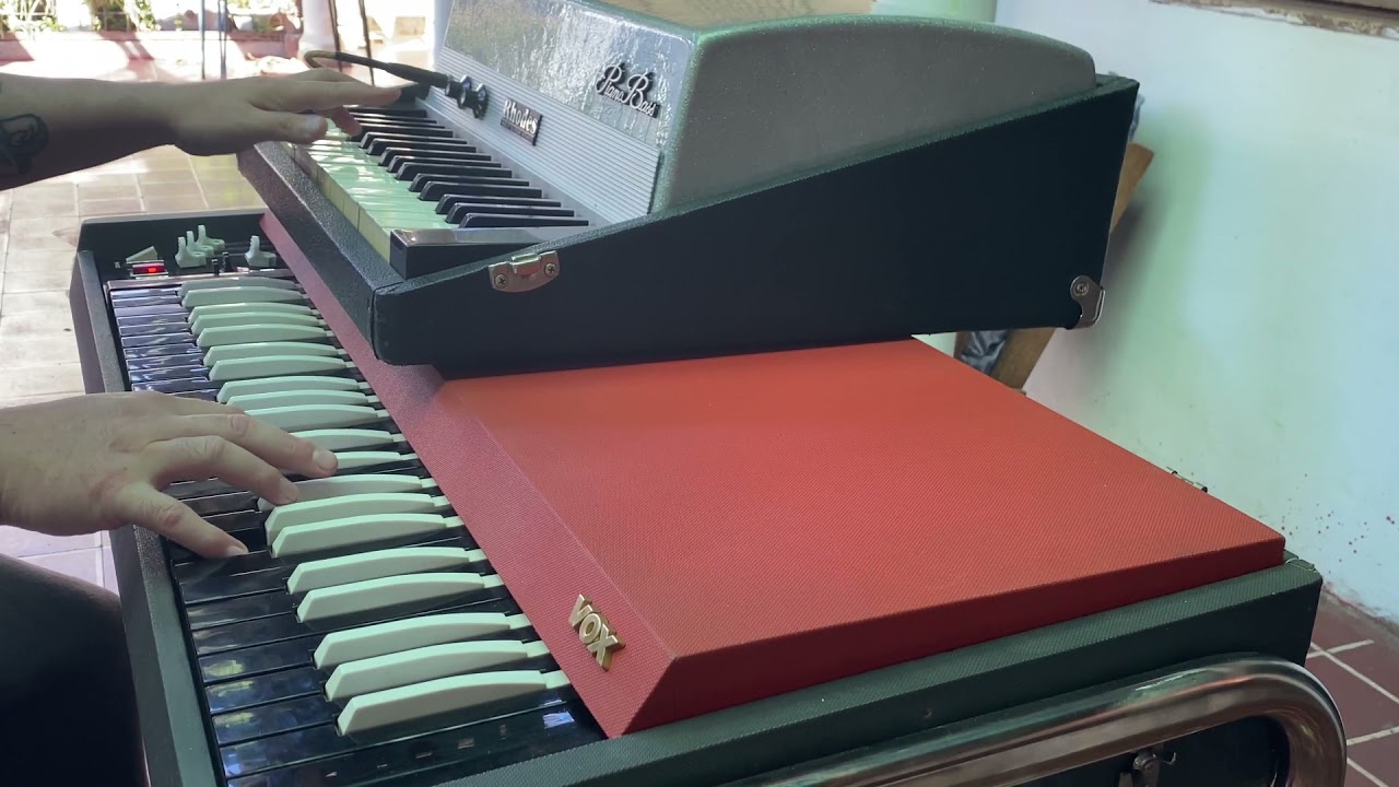 The Doors - People Are Strange  vox continental and rhodes bass #thedoors #thedoorscover #organ