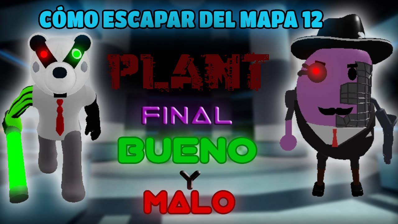 😨🔬✨CÓMO ESCAPAR Mapa 12 ''Plant'' (Planta) [Book 1] Final BUENO y MALO 💥Piggy (Roblox) 🐖🔪🎇 | DA8ZY