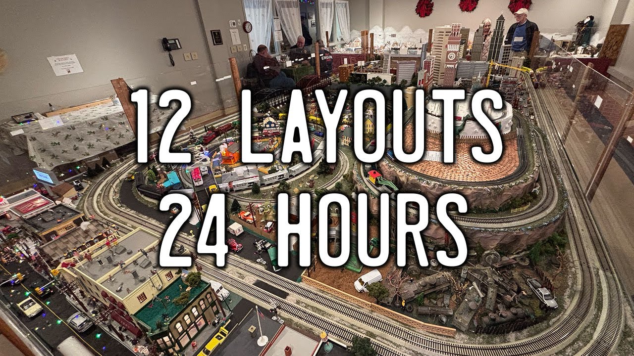 Visiting 12 Christmas Train Layouts In 24 Hours