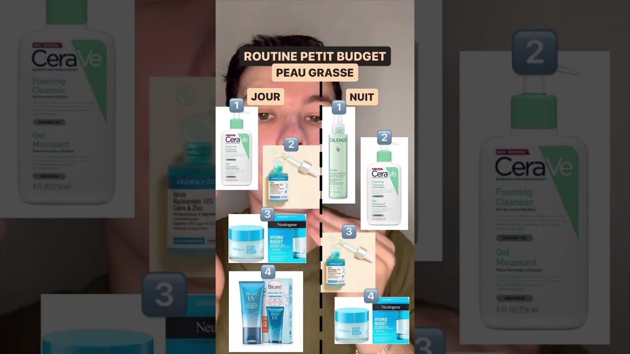 💸 Skincare Routine -50€ : PEAUX GRASSES