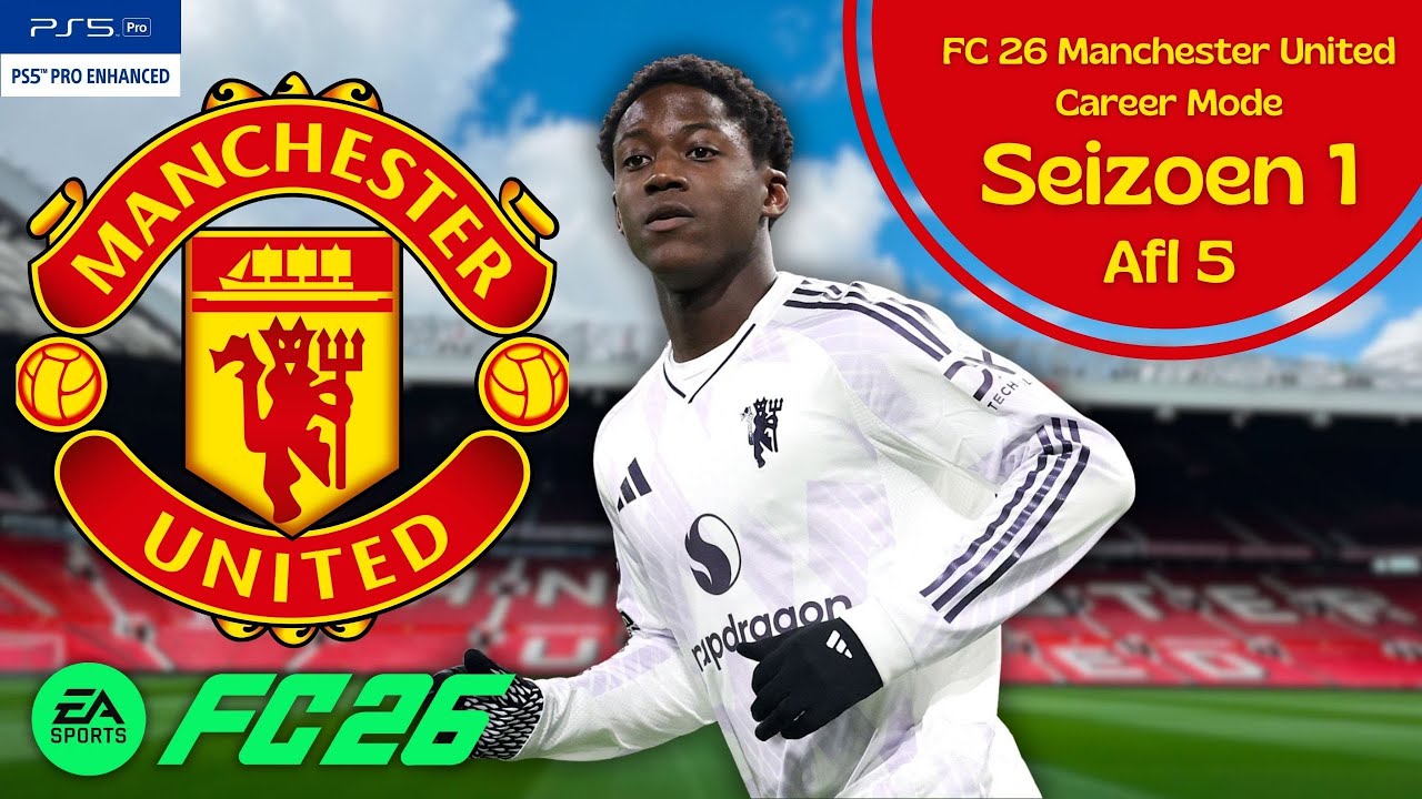 SPURS, WEST HAM EN PECH BIJ UNITED?! | FC 26 Man United Career Mode S1AFL5