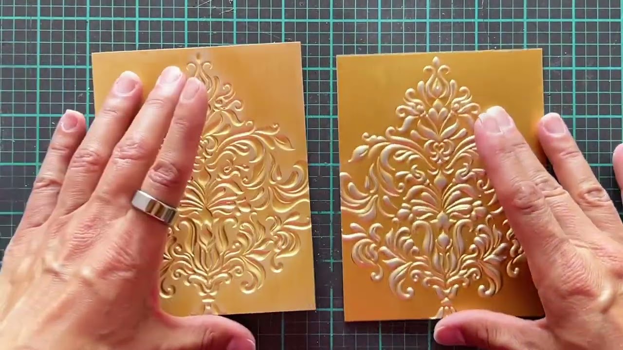 ОБЯЗАТЕЛЬНО ПОПРОБУЙТЕ технику 3D-тиснения! | Потрясающие текстуры с Эрикой