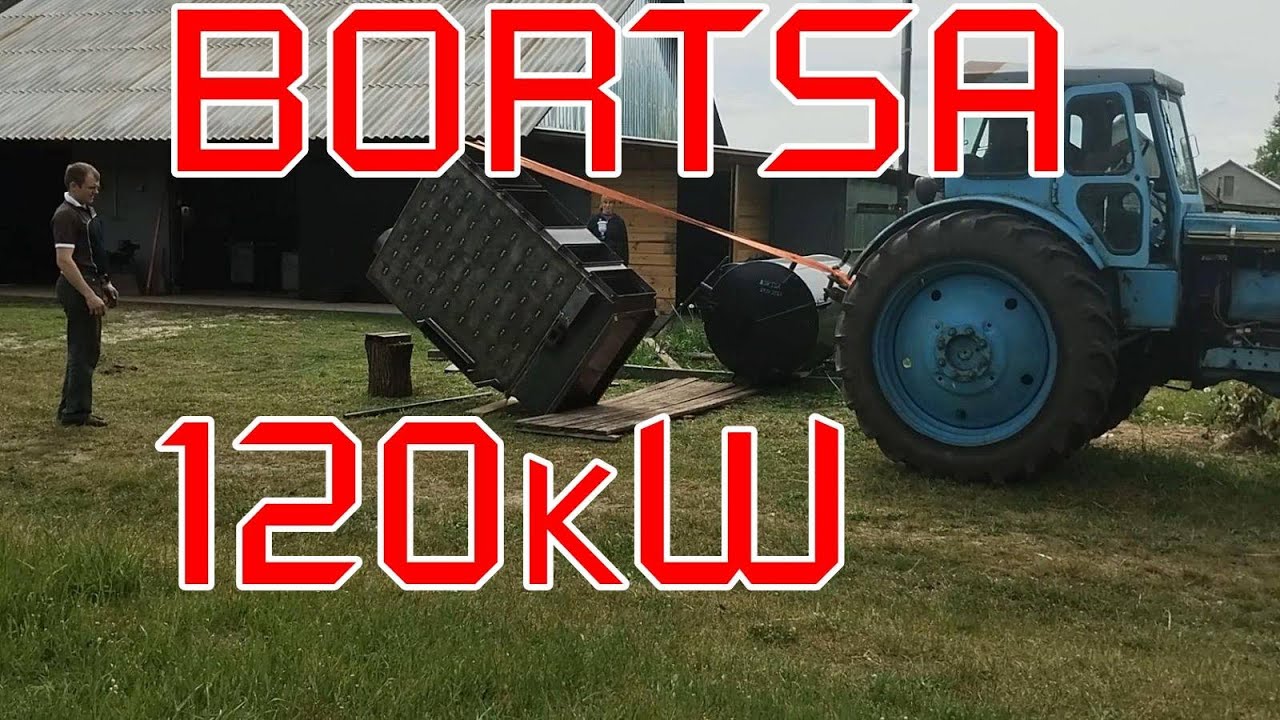 Твердопаливний котел на соломі, на відходах сільськогосподарської продукції. БОРТСА 120 кВт.