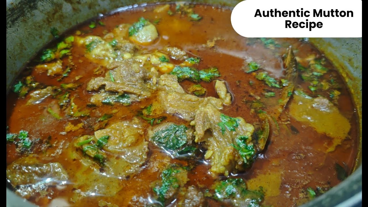 Tasty Authentic Mutton Gravy #cooking #mutton #nonveg