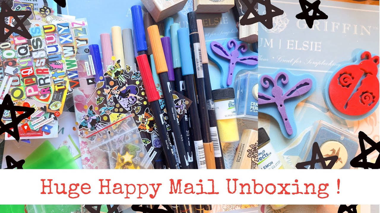Huge Happy Mail Unboxing from Cayla!