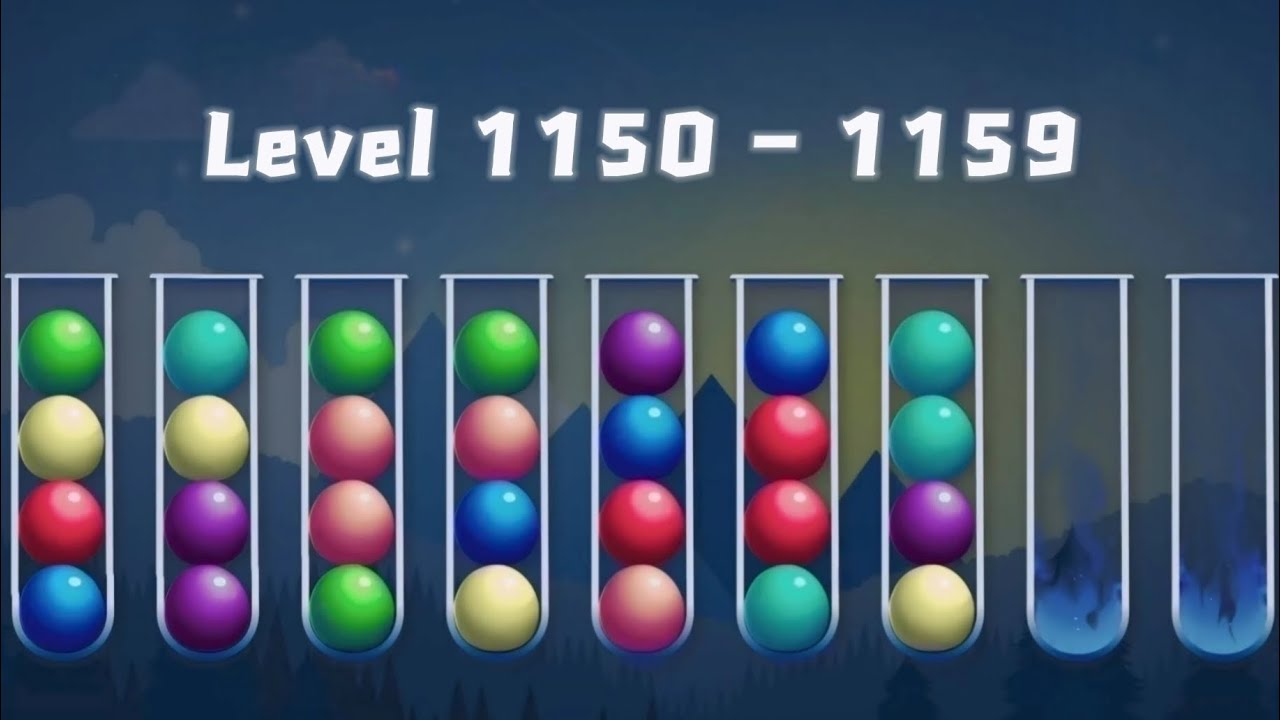 Ball Sort - Color Tube Puzzle | Level 1150 - 1159