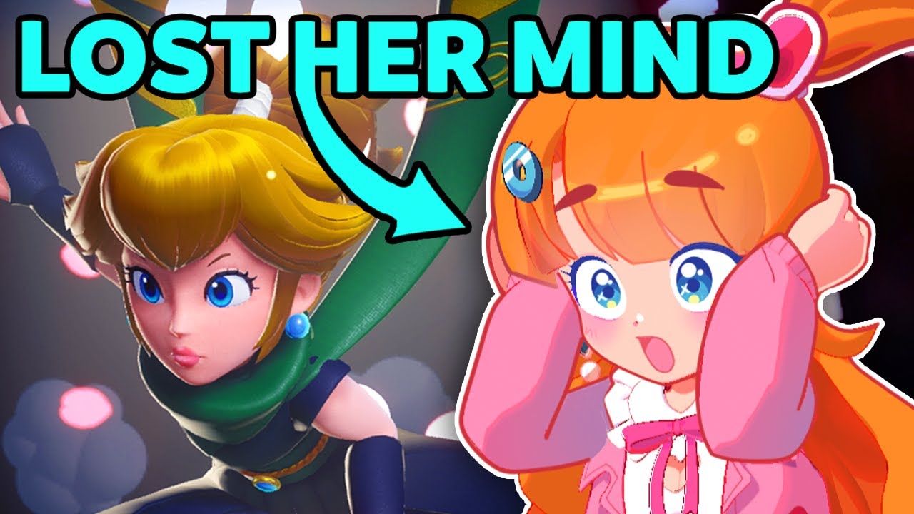 Marikyuun FREAKS OUT playing Princess Peach Showtime