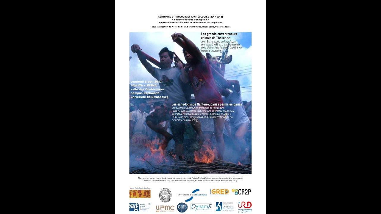 Jean BAFFIE : « Les grands entrepreneurs chinois de Thaïlande » (6 oct. 17)