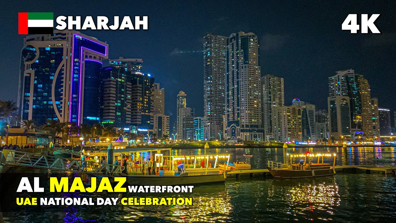 🇦🇪This is the Most Incredible UAE National Day Celebration at Al Majaz, Waterfront Sharjah!