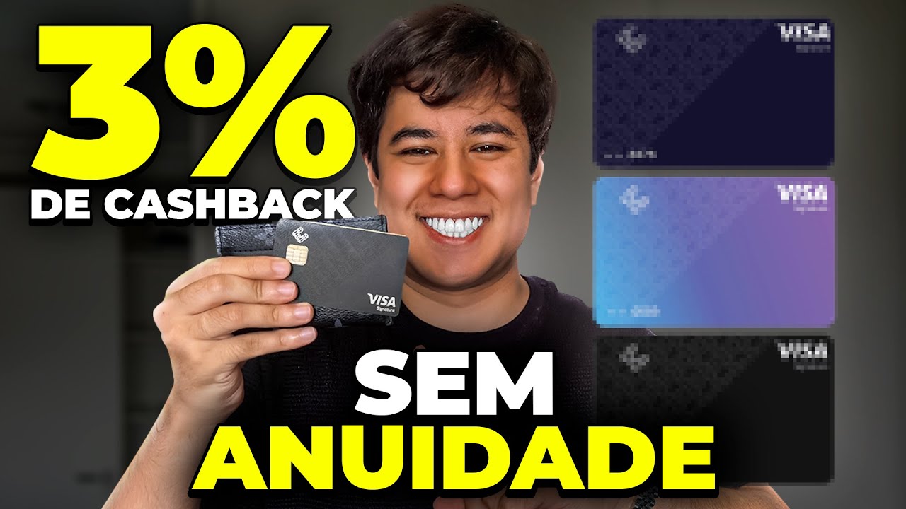 MELHOR CART&Atilde;O DE CR&Eacute;DITO! 3% de CASHBACK e F&Aacute;CIL APROVA&Ccedil;&Atilde;O!