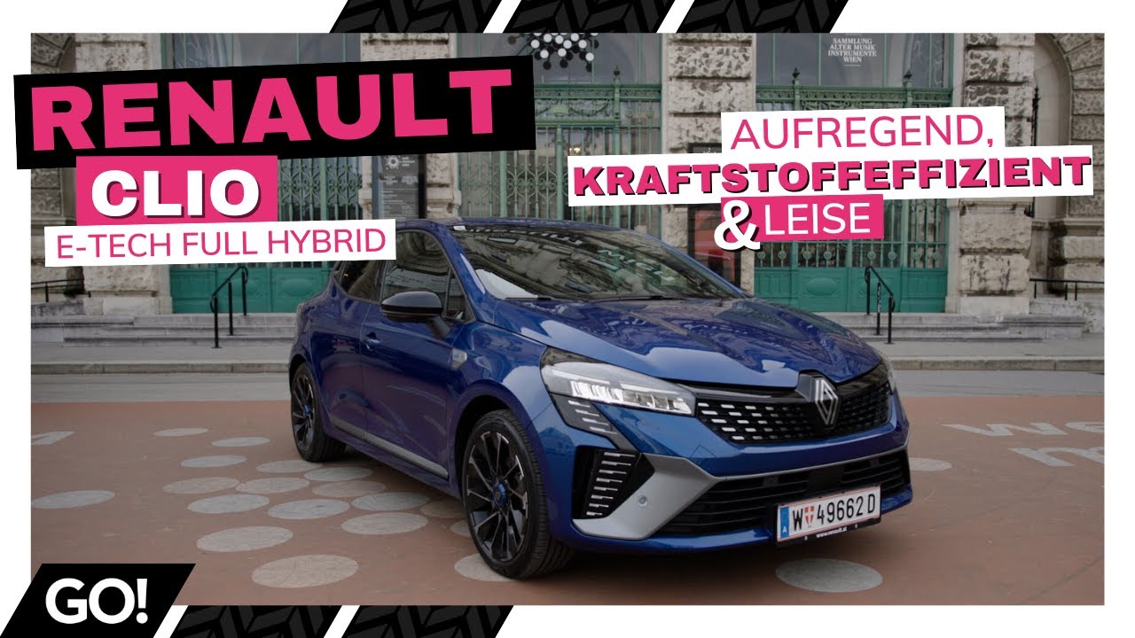 Stil, Effizienz und Fahrspa&szlig; - Der neue Renault Clio E-Tech Full Hybrid