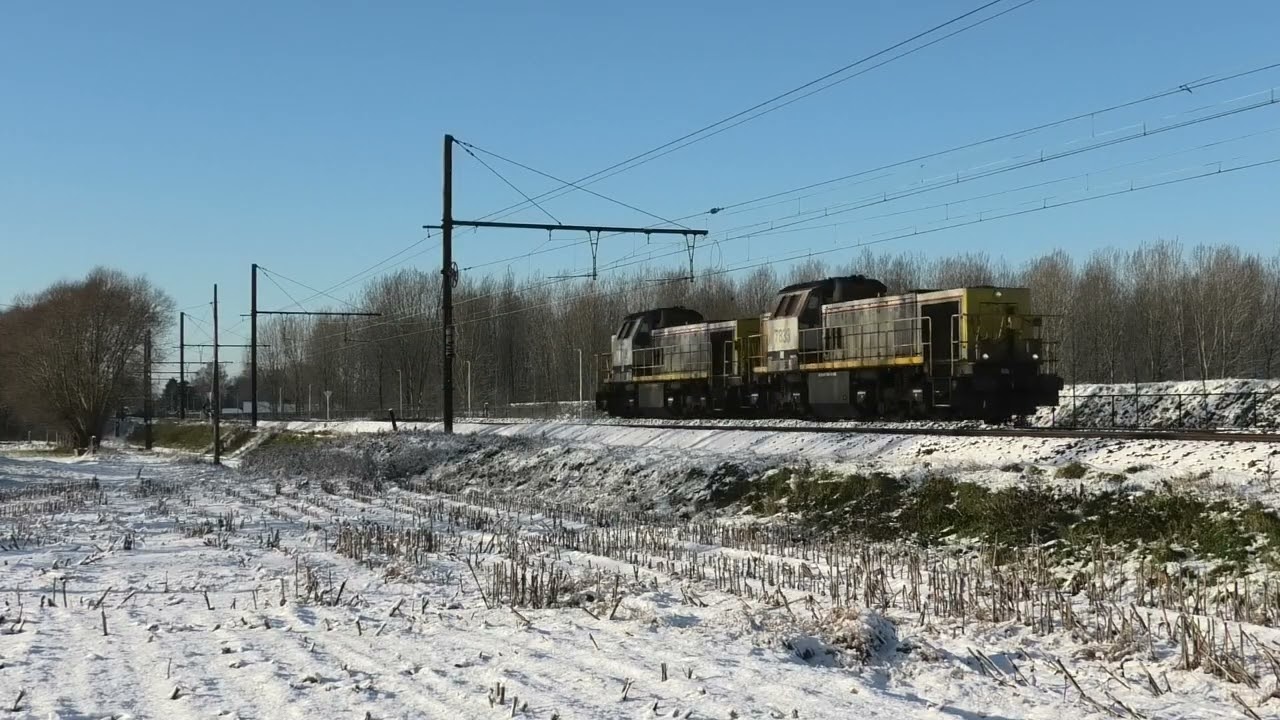 Lineas | HLR 77 - 78 | Vossloh - Siemens | Lege Rit | Meervoudige Tractie / UM | L53 | Dendermonde