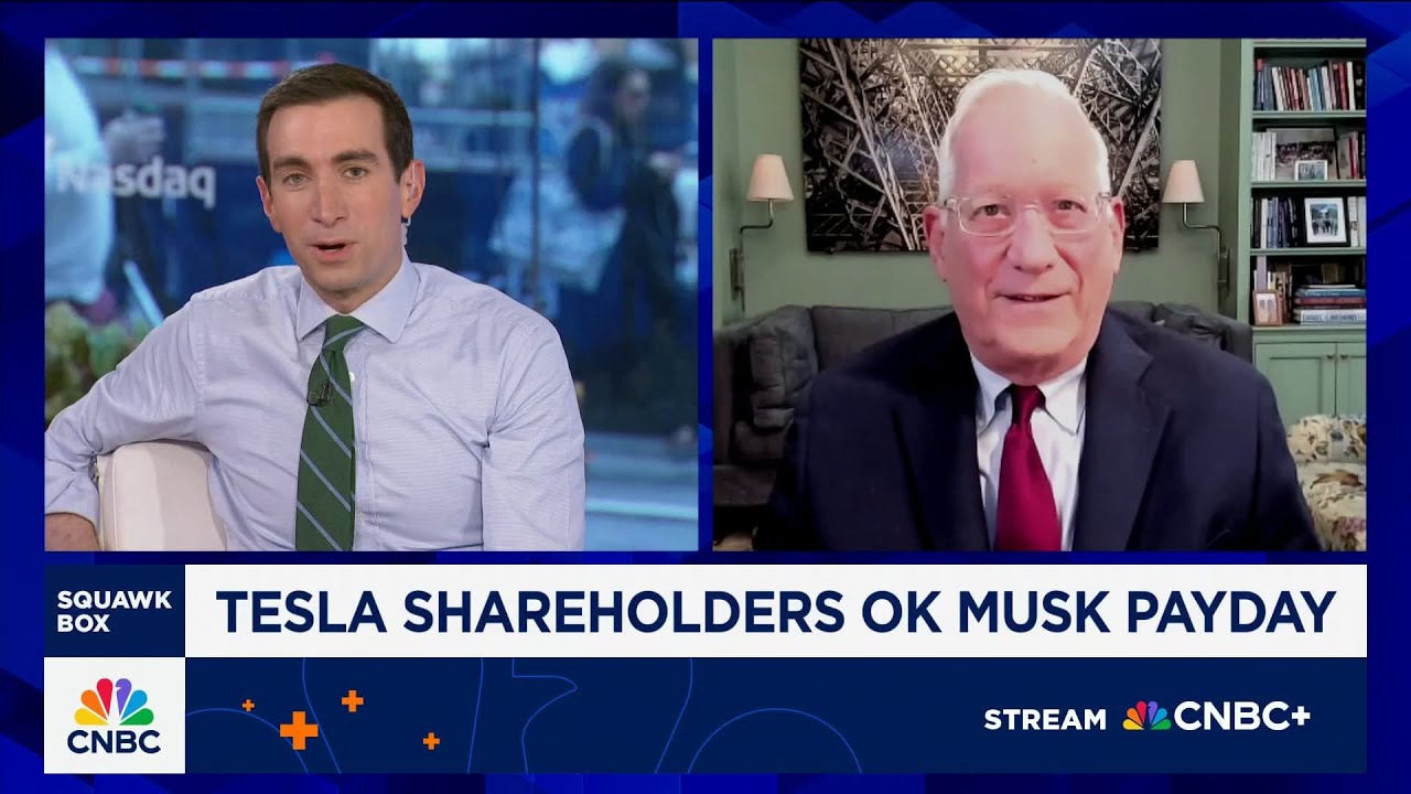 Walter Isaacson: Musk needs Tesla’s stock not just for the money, but also to control the company