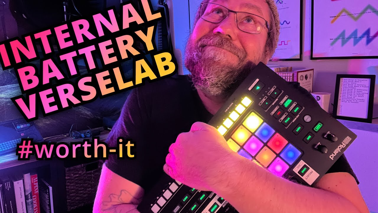Roland Verselab MV-1 Internal Battery mod