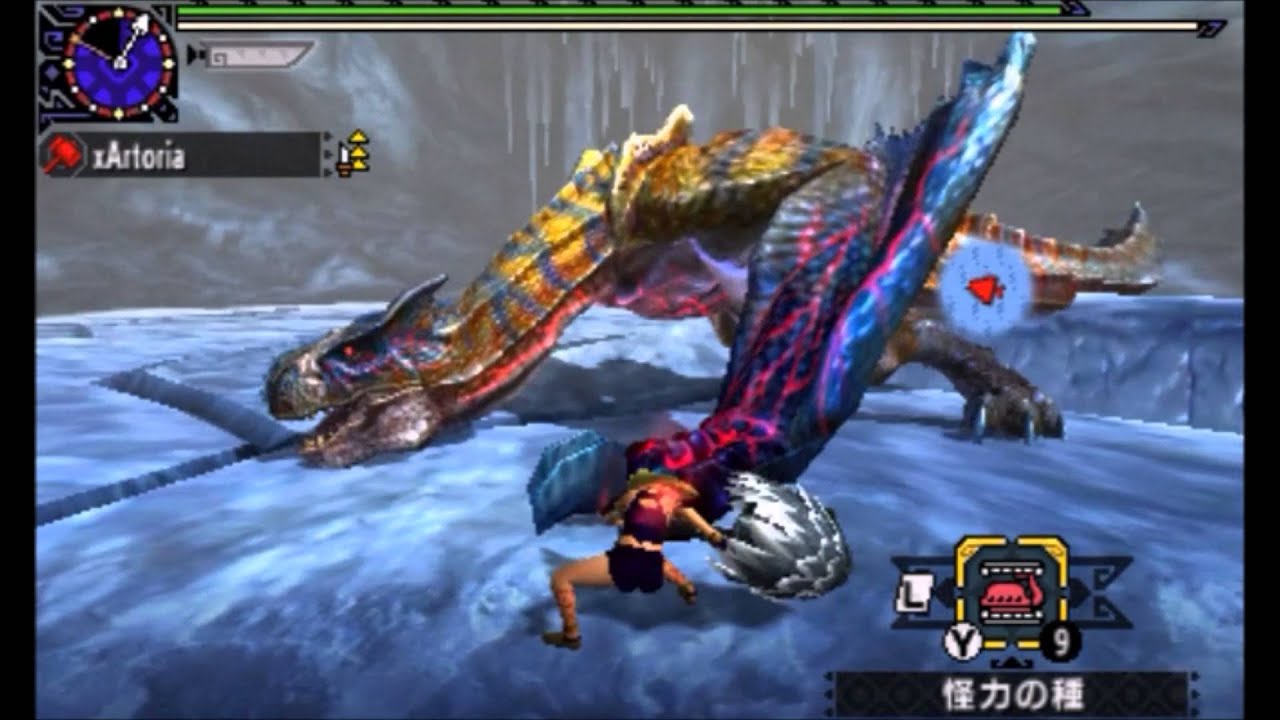 【MHX】裸ノーダメージLv10荒鉤爪一匹討伐【ハンマー】