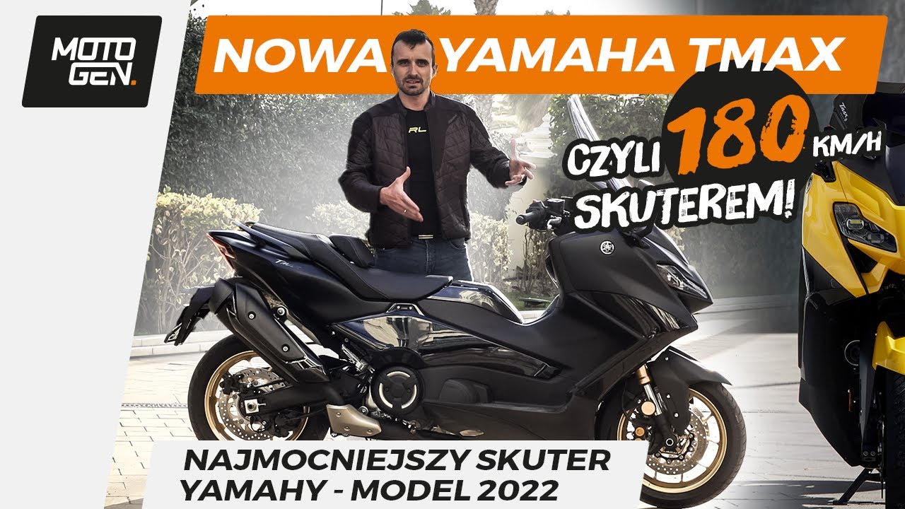 Yamaha TMAX - test premierowy NAJMOCNIEJSZEGO skutera Yamahy - nowość 2022 😎😎😎