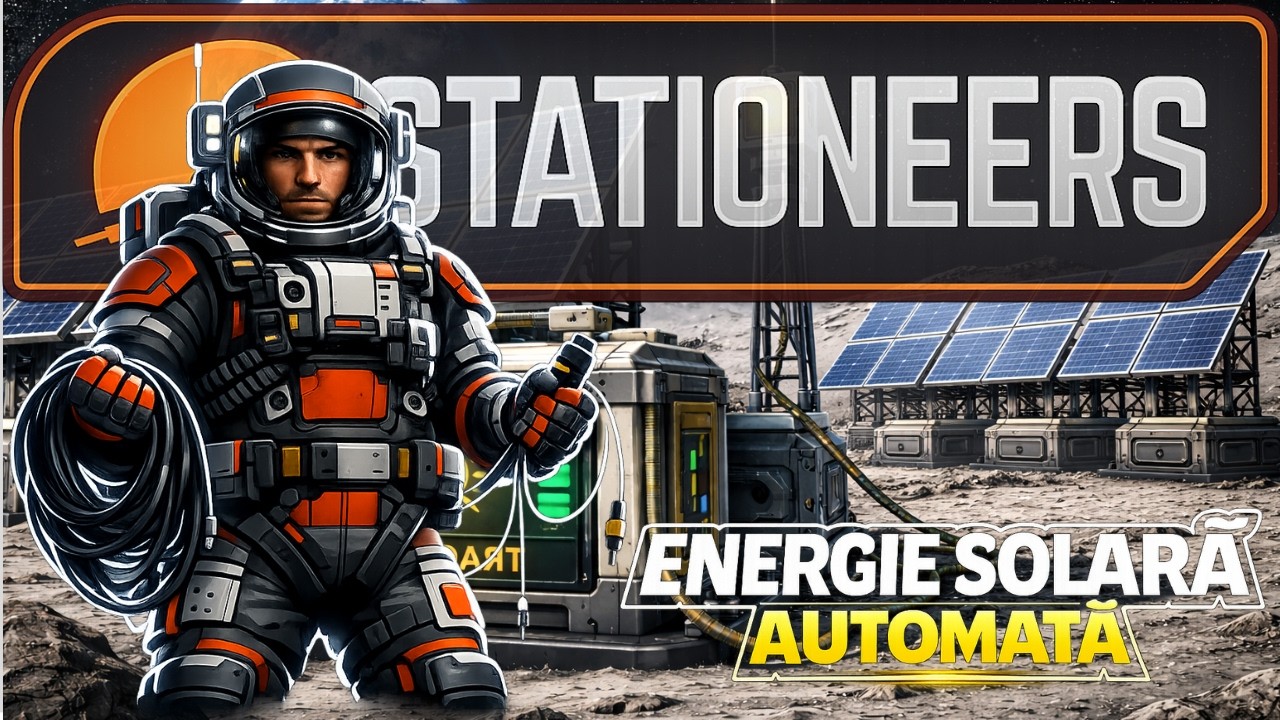 👉Automatizare COMPLETĂ a Energiei Solare ⚡|  Stationeers