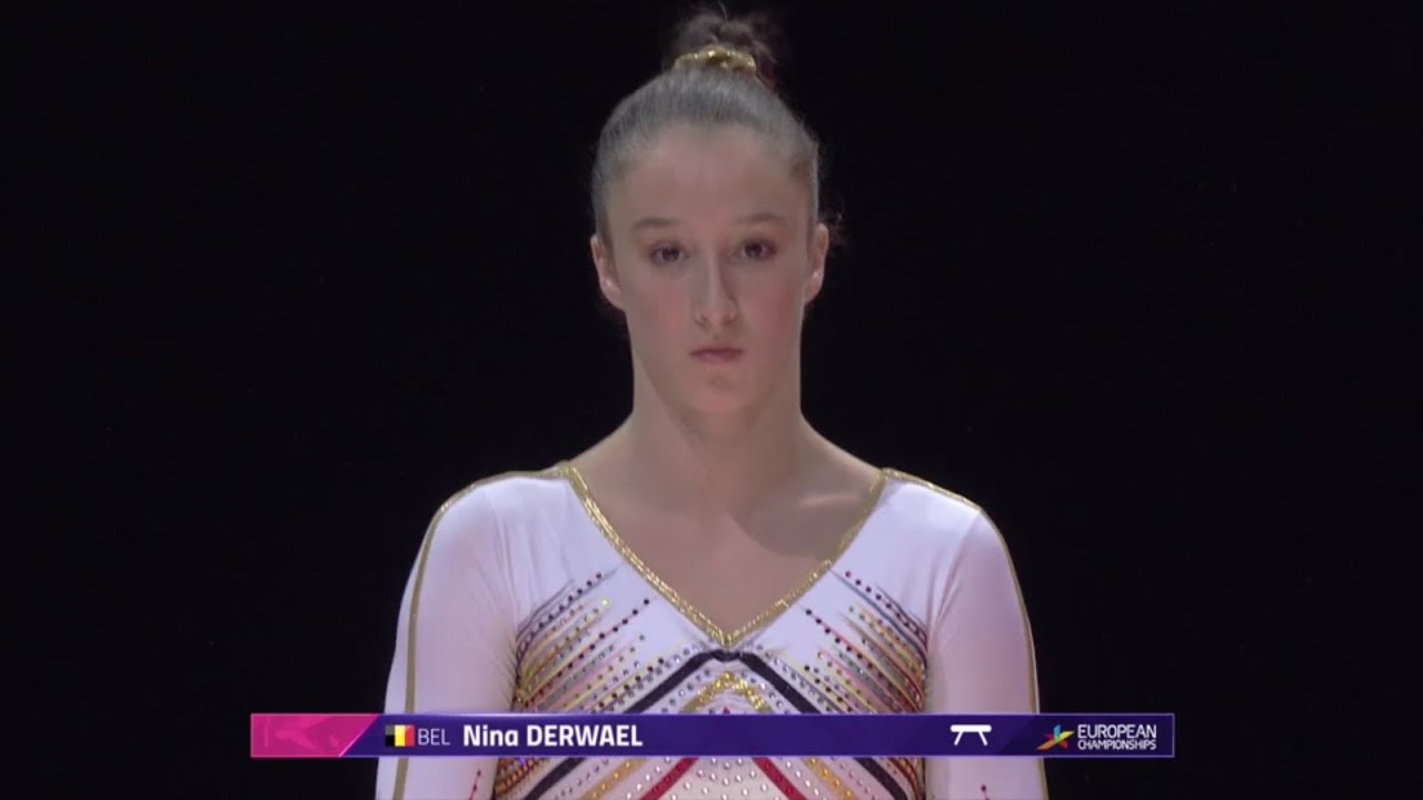 EK turnen 2018 – Nina Derwael pakt zilver op de balk