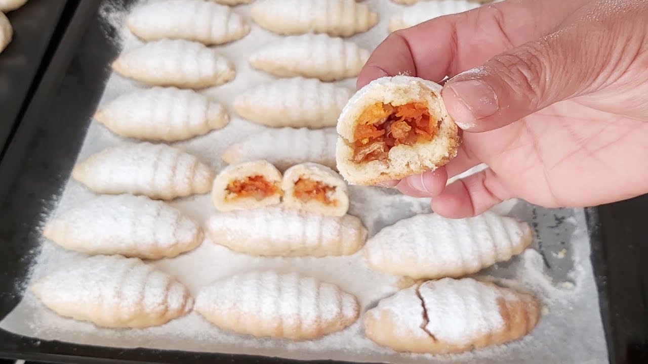 🥕ELMALIYA RAKİP HAVUÇLU KURABİYE🥕 KIYIR KIYIR HAMURUYLA FAVORİ BİR TARİF👌