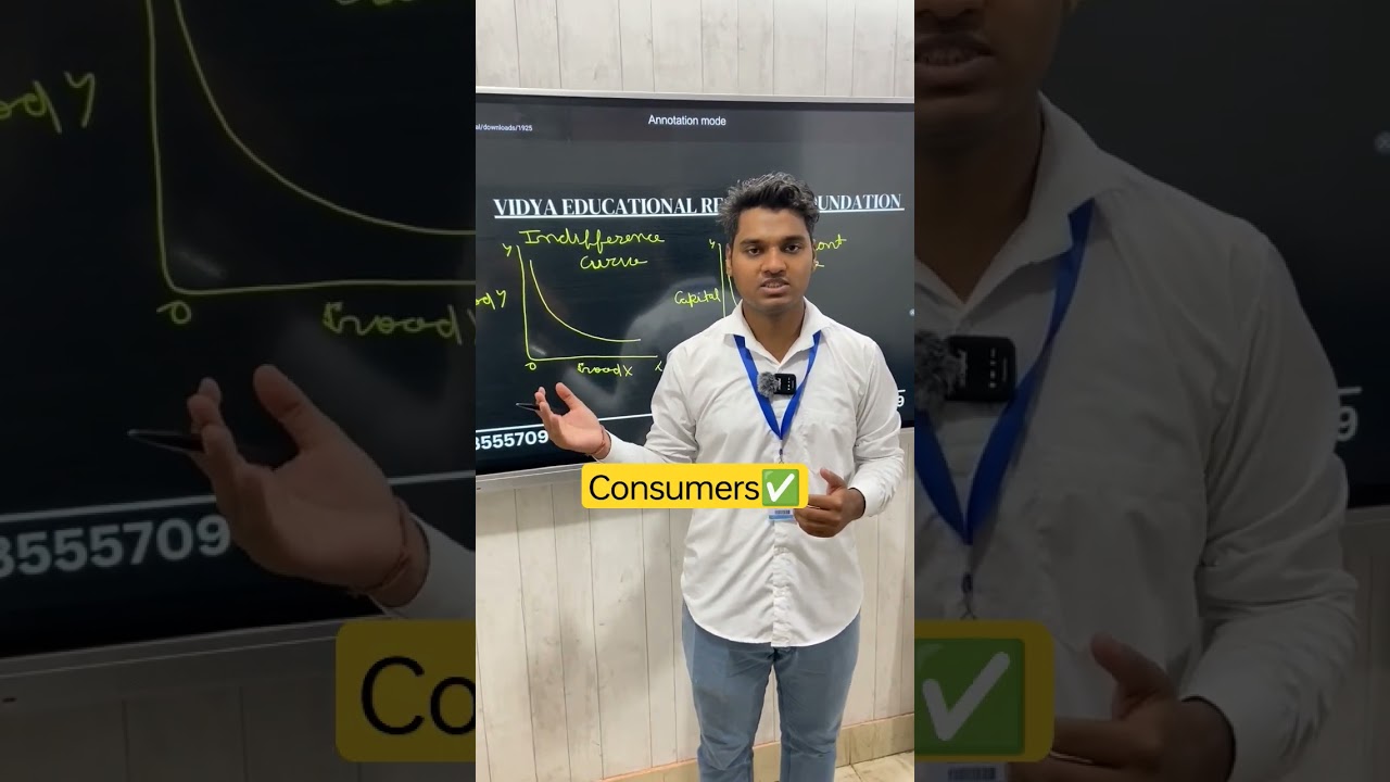 Indifference vs Isoquant Curve || UGC-NET Economics ||  
