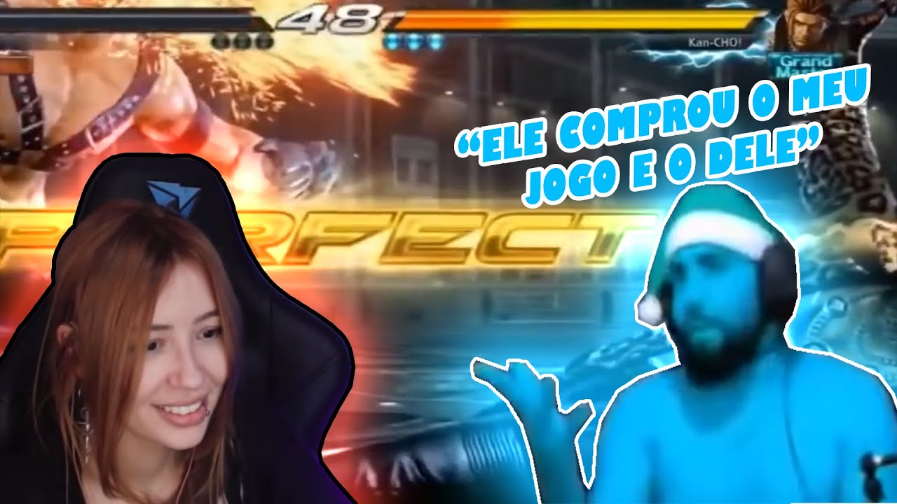 SMZINHO DANDO RAGE NO TEKKEN