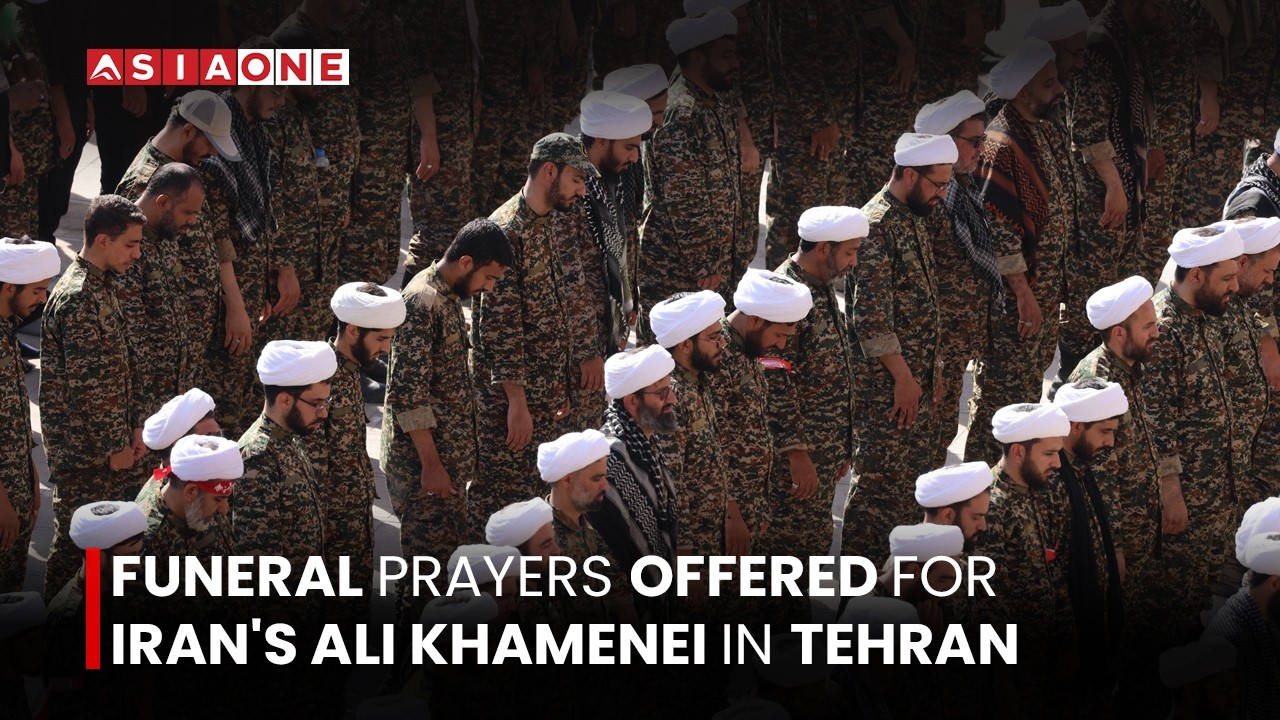 Funeral Prayers Held for Iran's Late Supreme Leader in Tehran | Asia One News