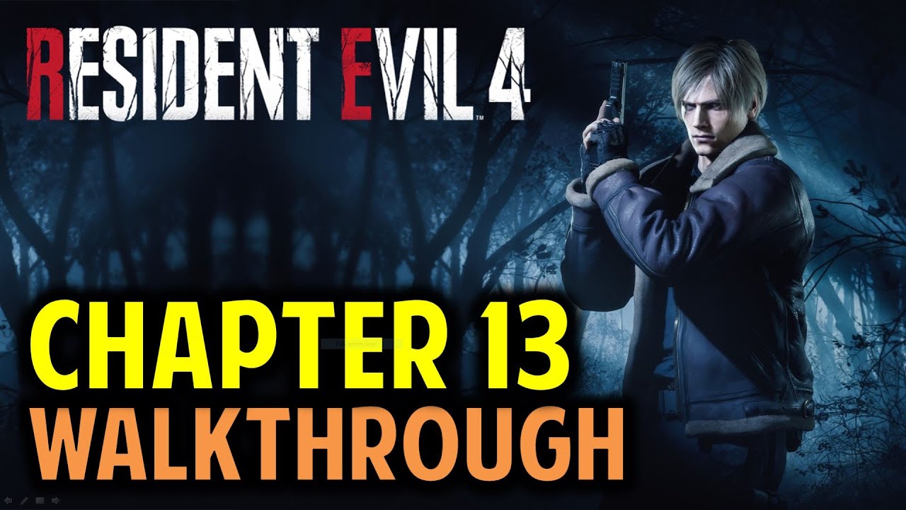 Chapter 13 Full Walkthrough: Get Level 3 Keycard & Rescue Ashley | Resident Evil 4 Remake
