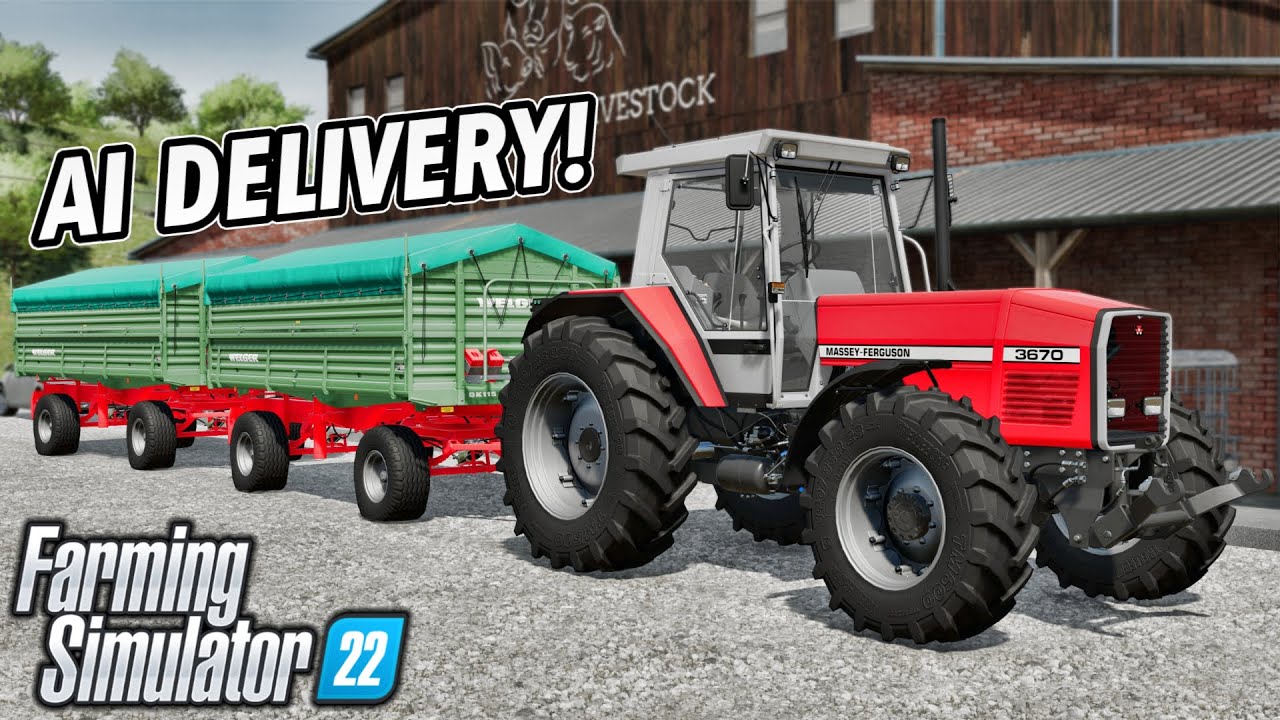 AI Workers In Farming Simulator 22 (All Platforms!)