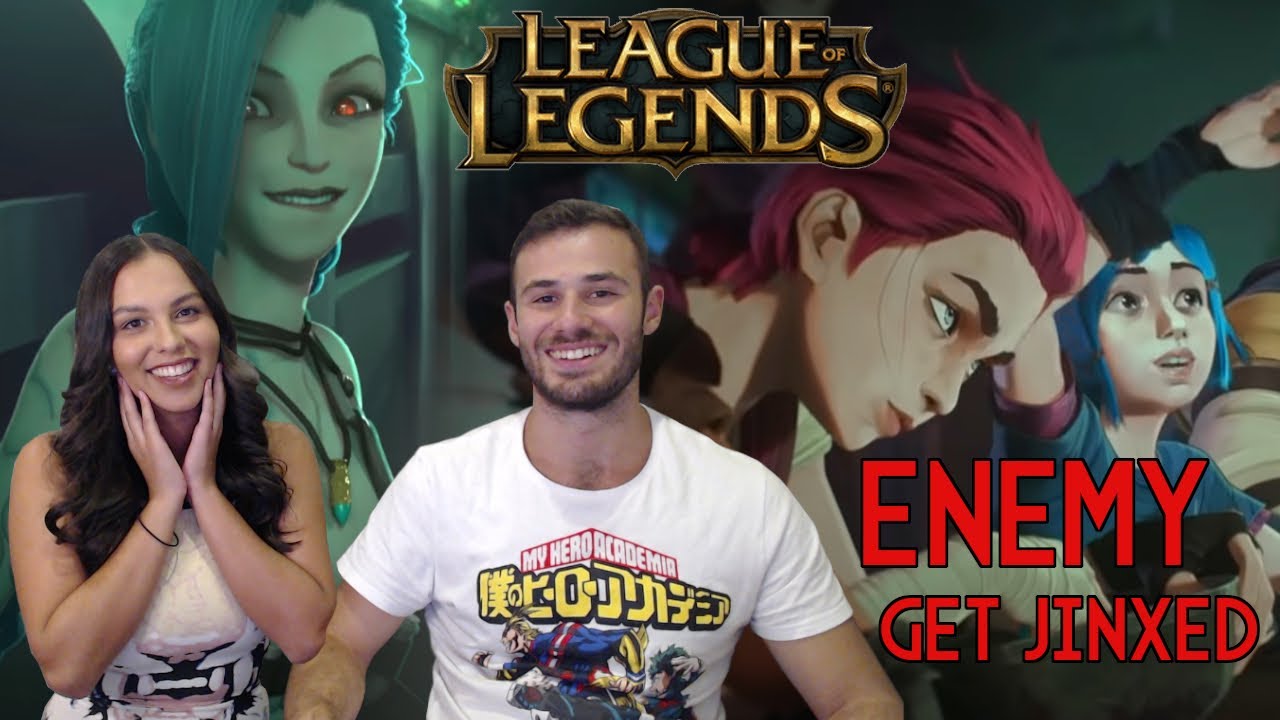 ARCANE fans React & Discuss to Get Jinxed and Enemy Music Videos! | League of Legends