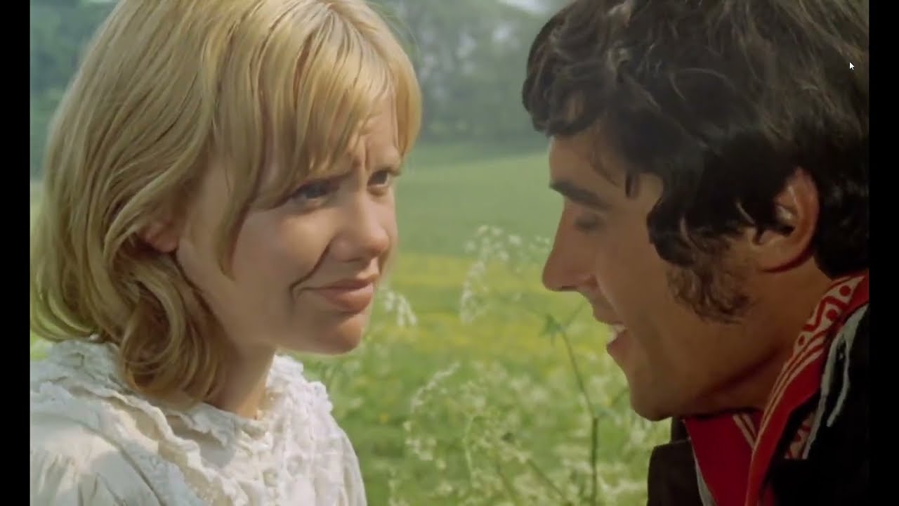 Teen love Kiss scene from Gypsy Girl (1966) - Acts: Hayley Mills & Ian McShane