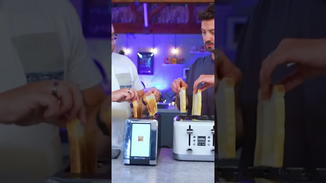 Testing out a $350 toaster for the PERFECT toast 😬