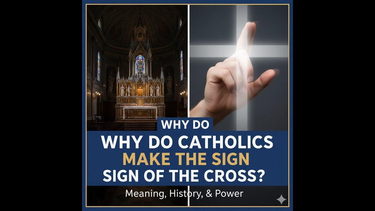 Why Catholics Make the Sign of the Cross | The Power, Spiritual Symbolism & Efficacy Revealed
