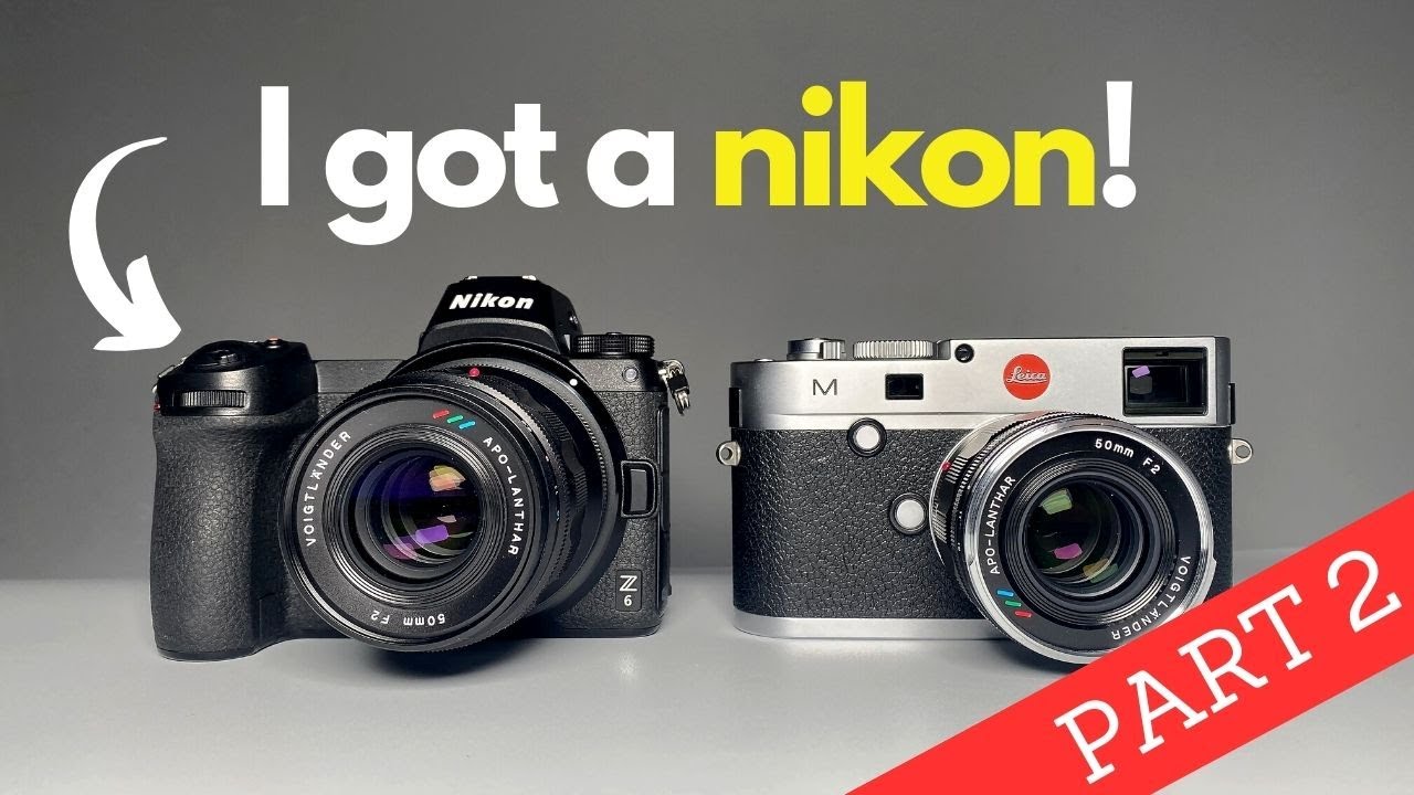 🔴 NO DIFFERENCE!?  Leica vs Nikon Z6 with Voigtlander 50mm APO