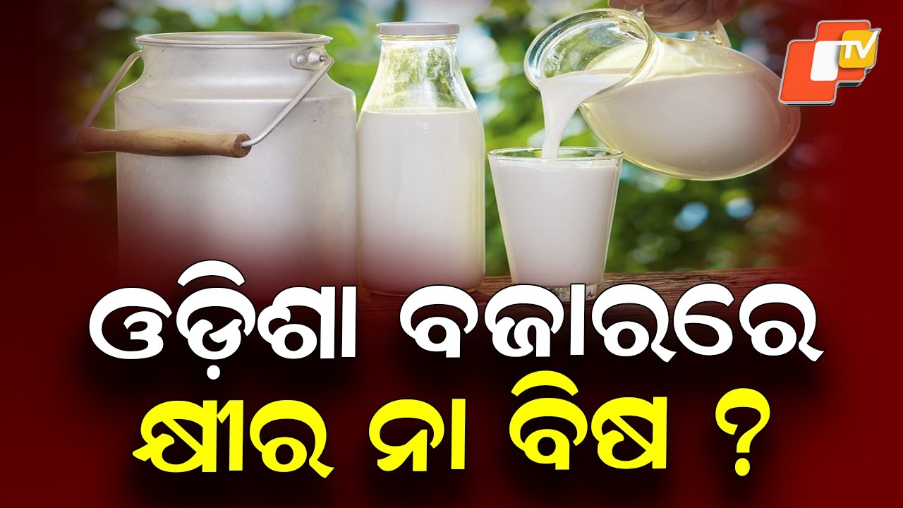 Low-Quality Milk Sold in Odisha? Minister Reveals Shocking Data