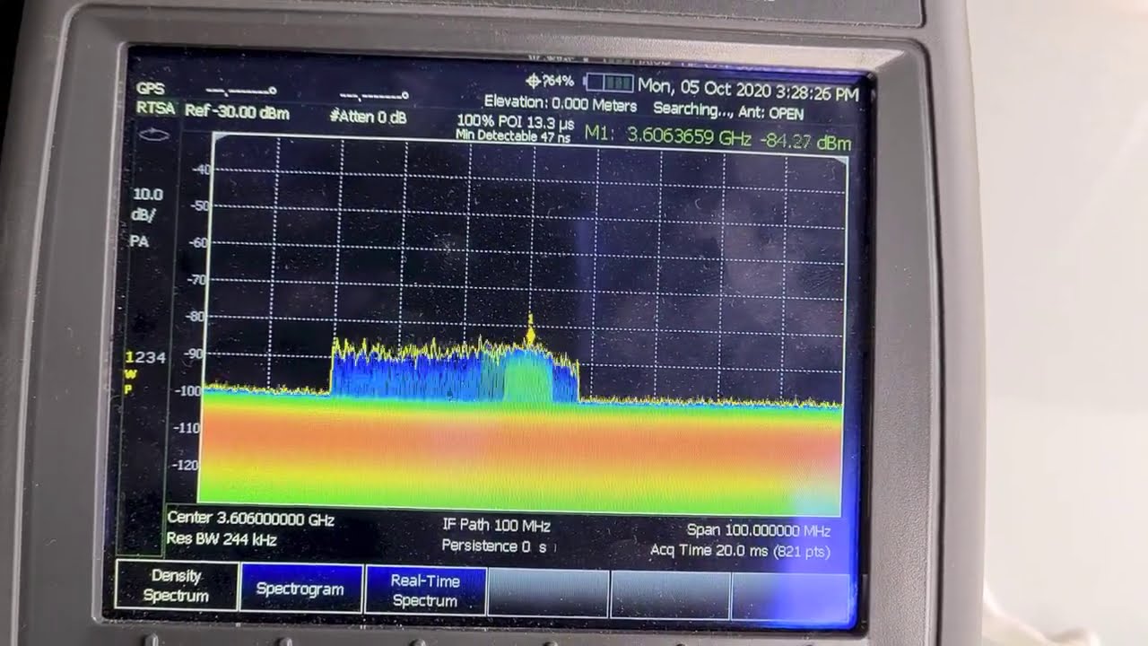 5G NR OTA Measurement #FieldFox #5G