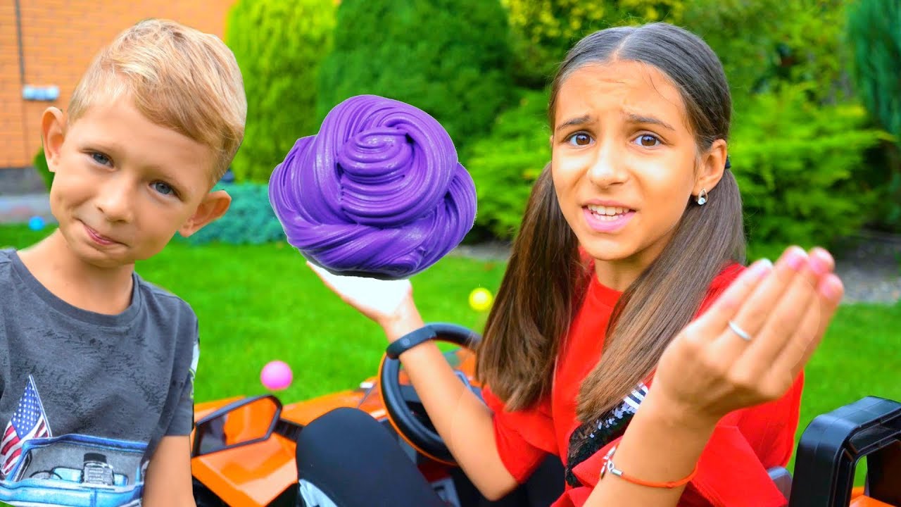 Dani and Jenny Slime Adventure Playtime 🌈✨💖