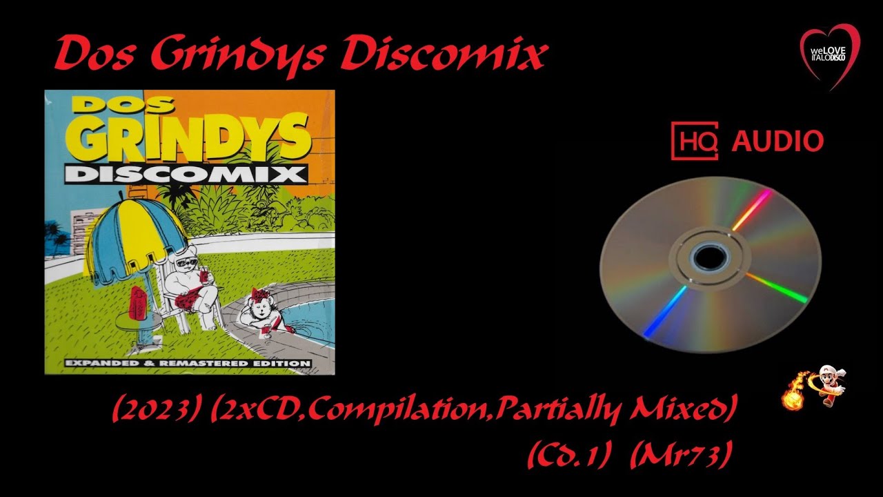 Various - Dos Grindys Discomix (2023) (2xCD,Compilation,Partially Mixed) (CD.1) (Mr73)