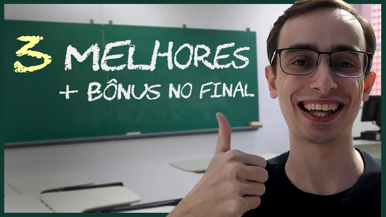 3 MELHORES MATÉRIAS