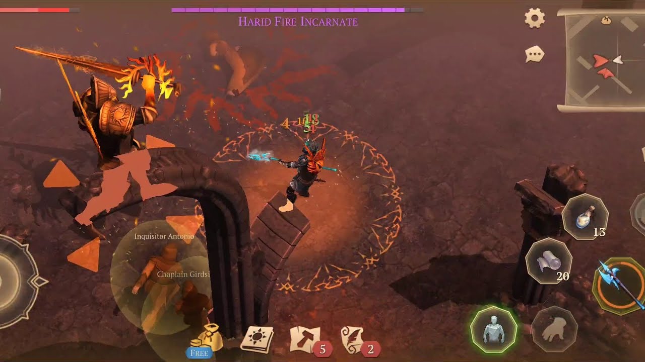 Grim Soul - Normal, Heroic, Legendary Harid Fire Incarnate