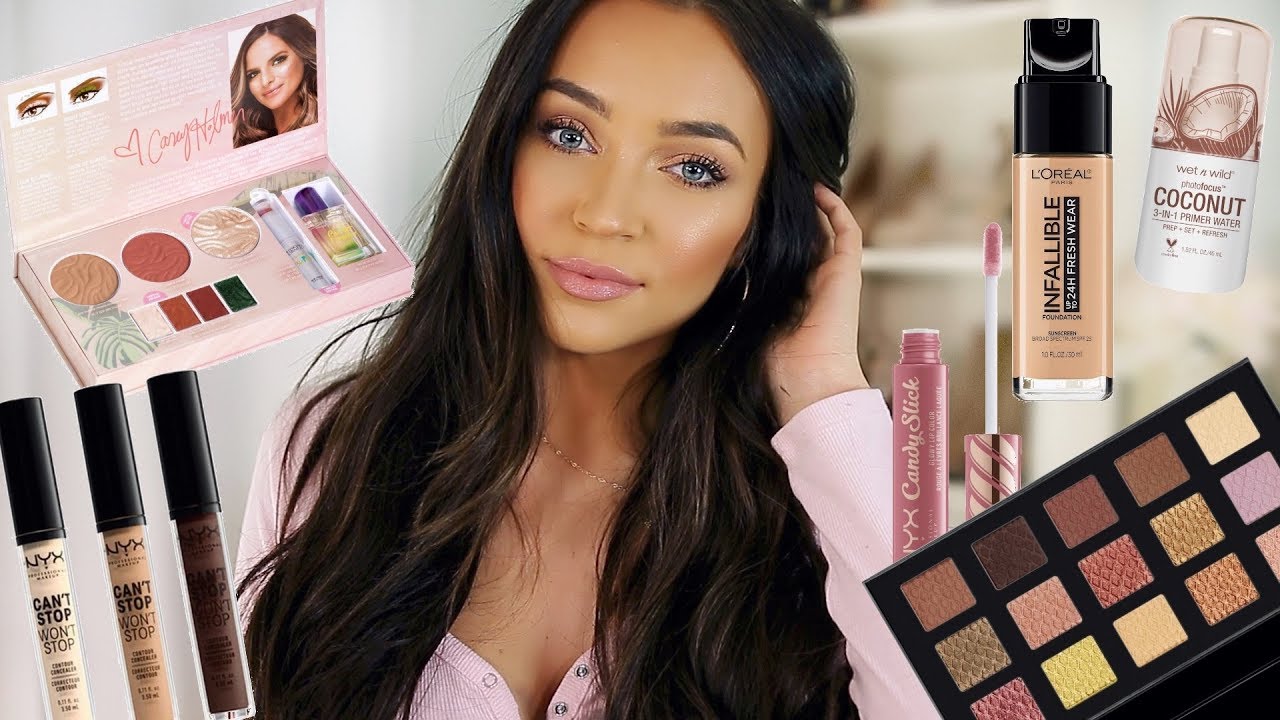 FULL FACE OF NEW DRUGSTORE MAKEUP! WHAT'S GOOD? 🤔 | Stephanie Ledda