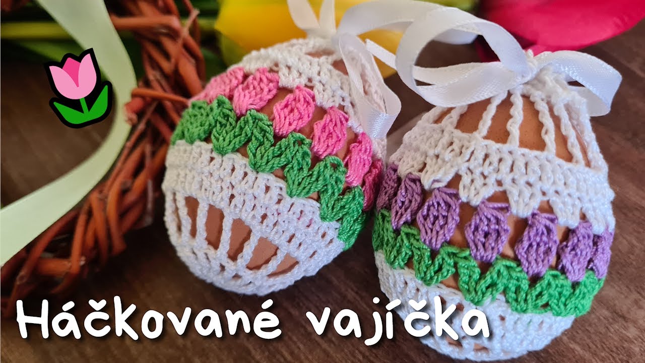 Háčkované vajíčko návod
