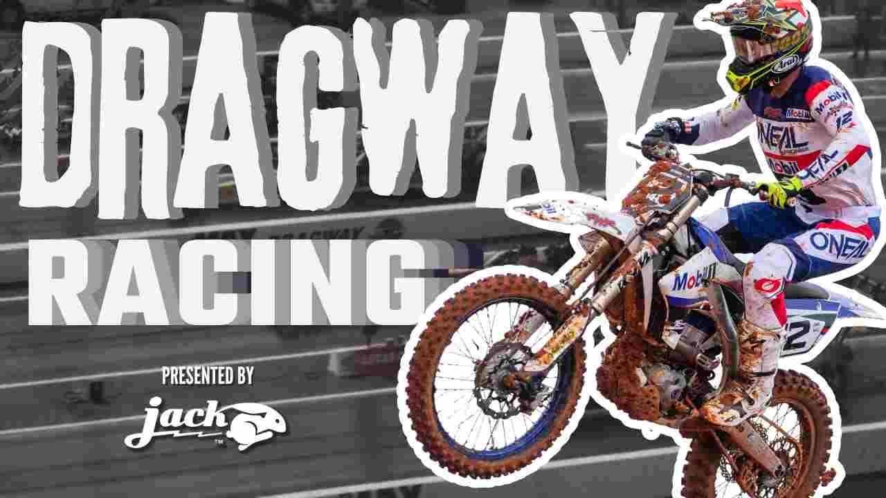 RACING DIRT BIKES ON A DRAG STRIP!! - SM12 Takes on Supermotocross Presented by Jackrabbit Bikes