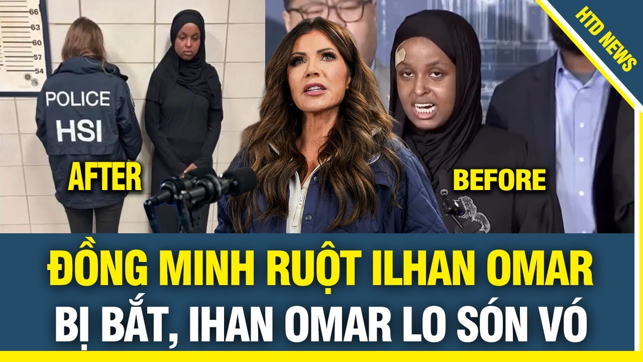 QUÁ NHANH! đồng minh ruột của Ilhan Omar bị bắt, Ilhan Omar dựng kịch bản bị tấn công bị vạch trần