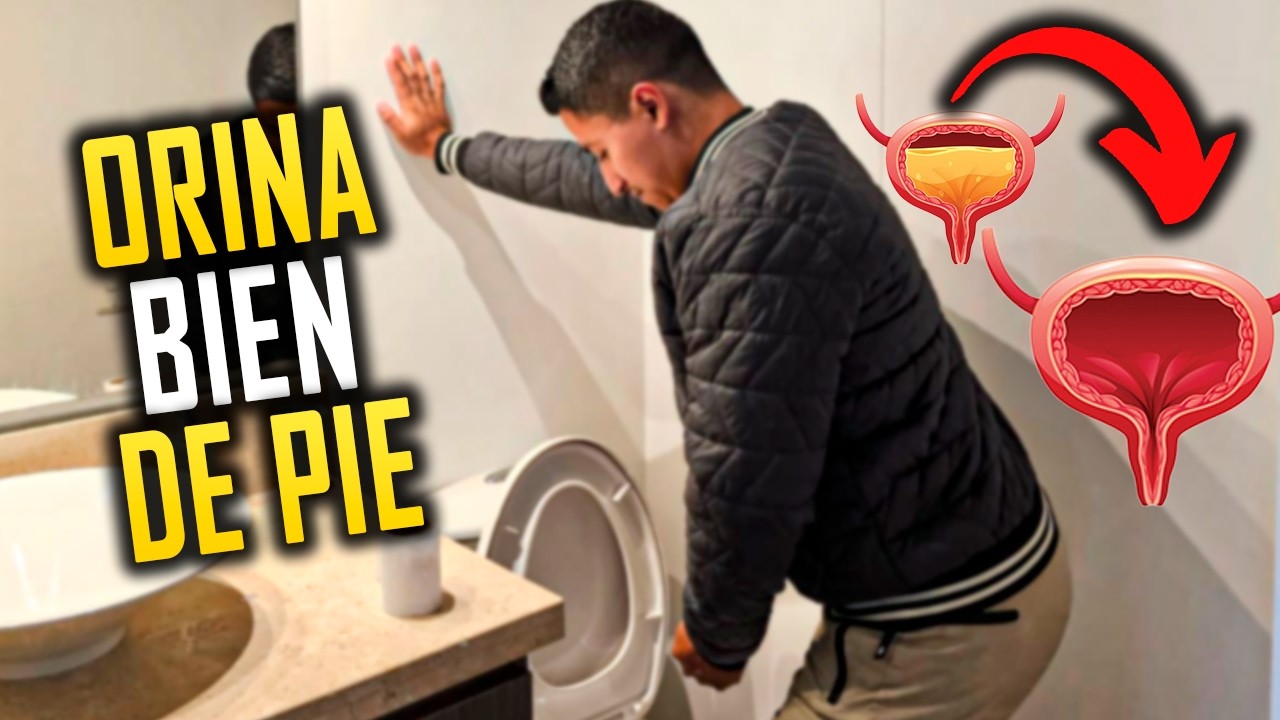 La Forma Correcta de Vaciar tu Vejiga al Orinar de Pie