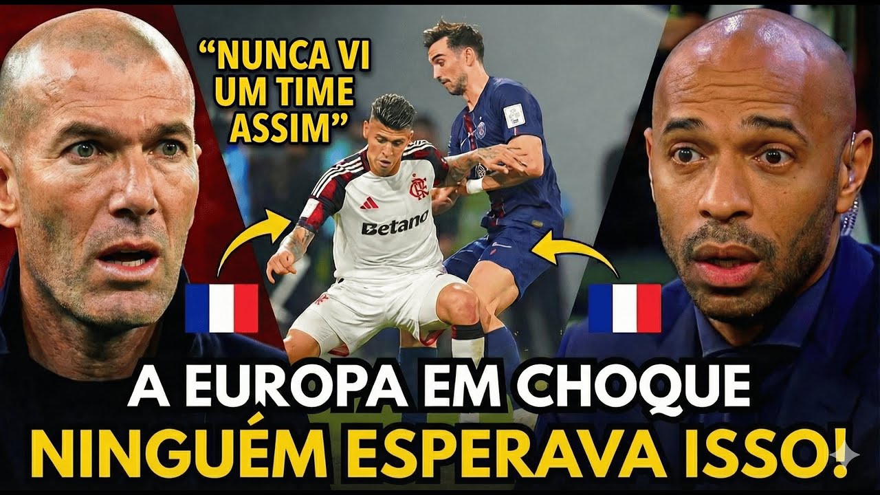 😱 JORNAIS EUROPEUS FICAM EM CHOQUE COM O FLAMENGO: “NUNCA VIMOS ISSO”