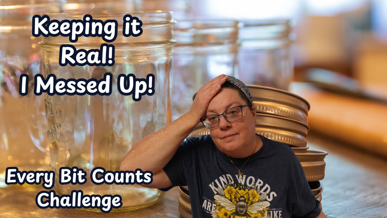 Keeping It Real, I Messed Up!| Every Bit Counts Challenge