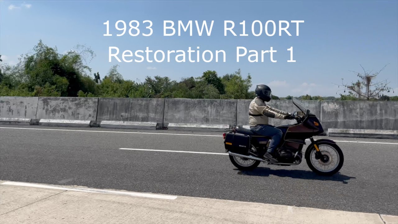 1983 BMW R100RT Restoration Part 1