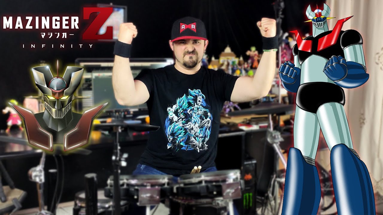 Mazinger Z Infinity Opening Drum cover By Miki Drummer