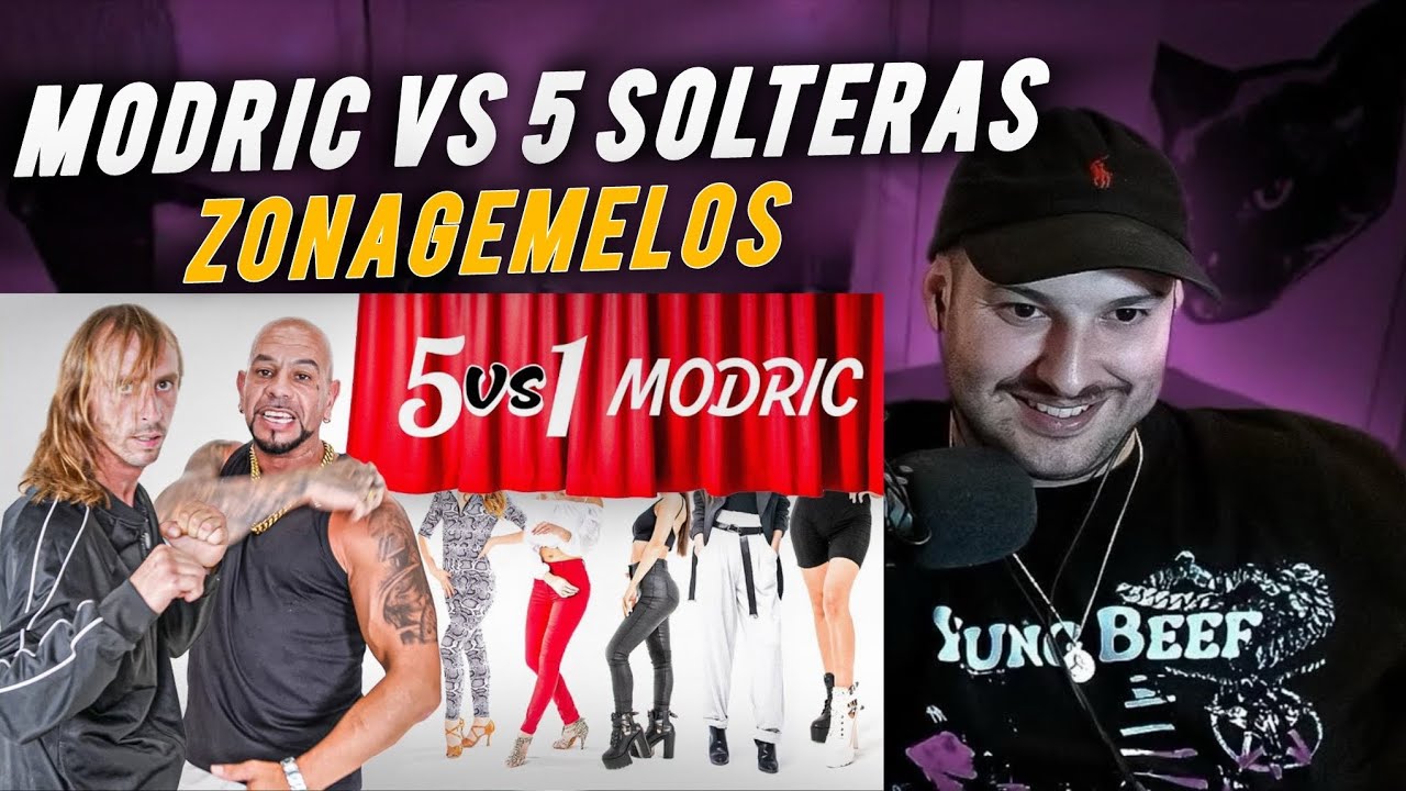 SIN PALABRAS… REACCIÓN: MODRIC VS 5 SOLTERAS | LAS CITAS DE LOS GEMELOS